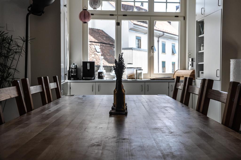 B&B Im Herzen Von Biel Buitenkant foto